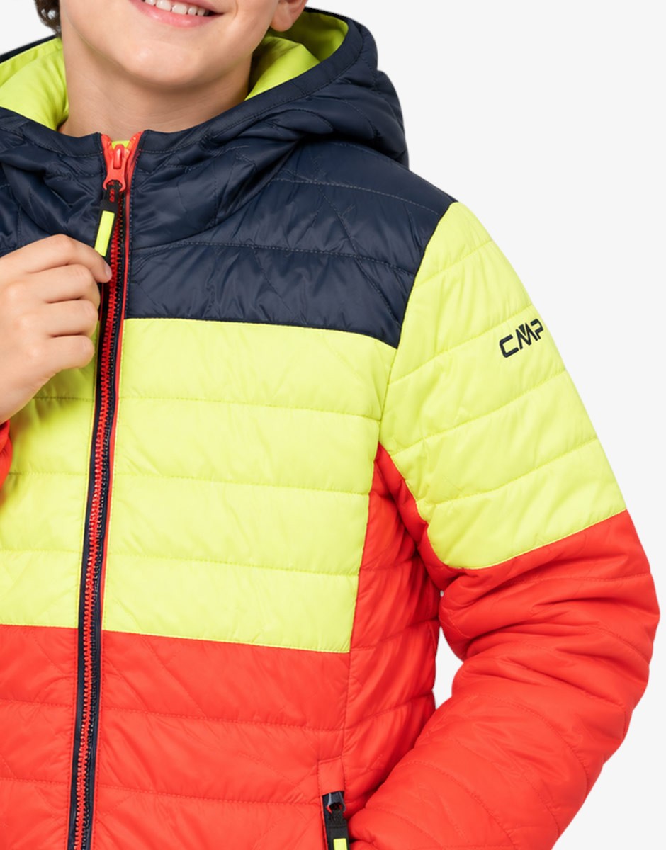 CMP Kid G Jacket Fix Hood Multicolor