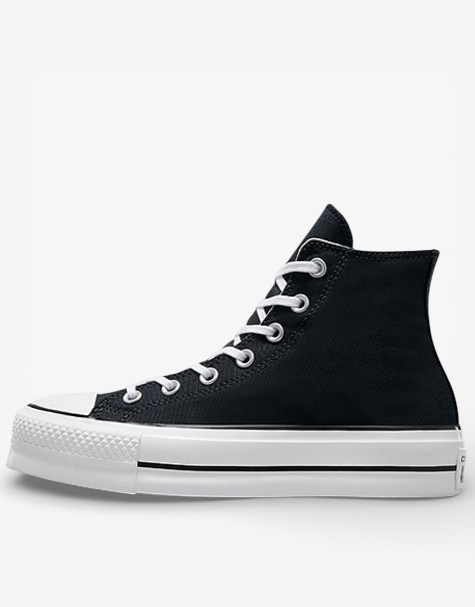 CONVERSE Chuck Taylor All Star Lift Hi Shoes Black