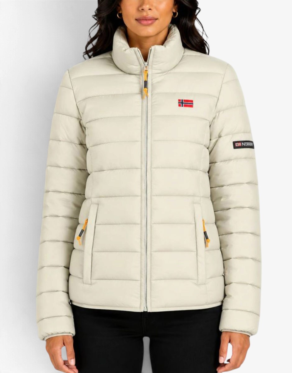 GEOGRAPHICAL NORWAY Atikolor Puffer Jacket Sage