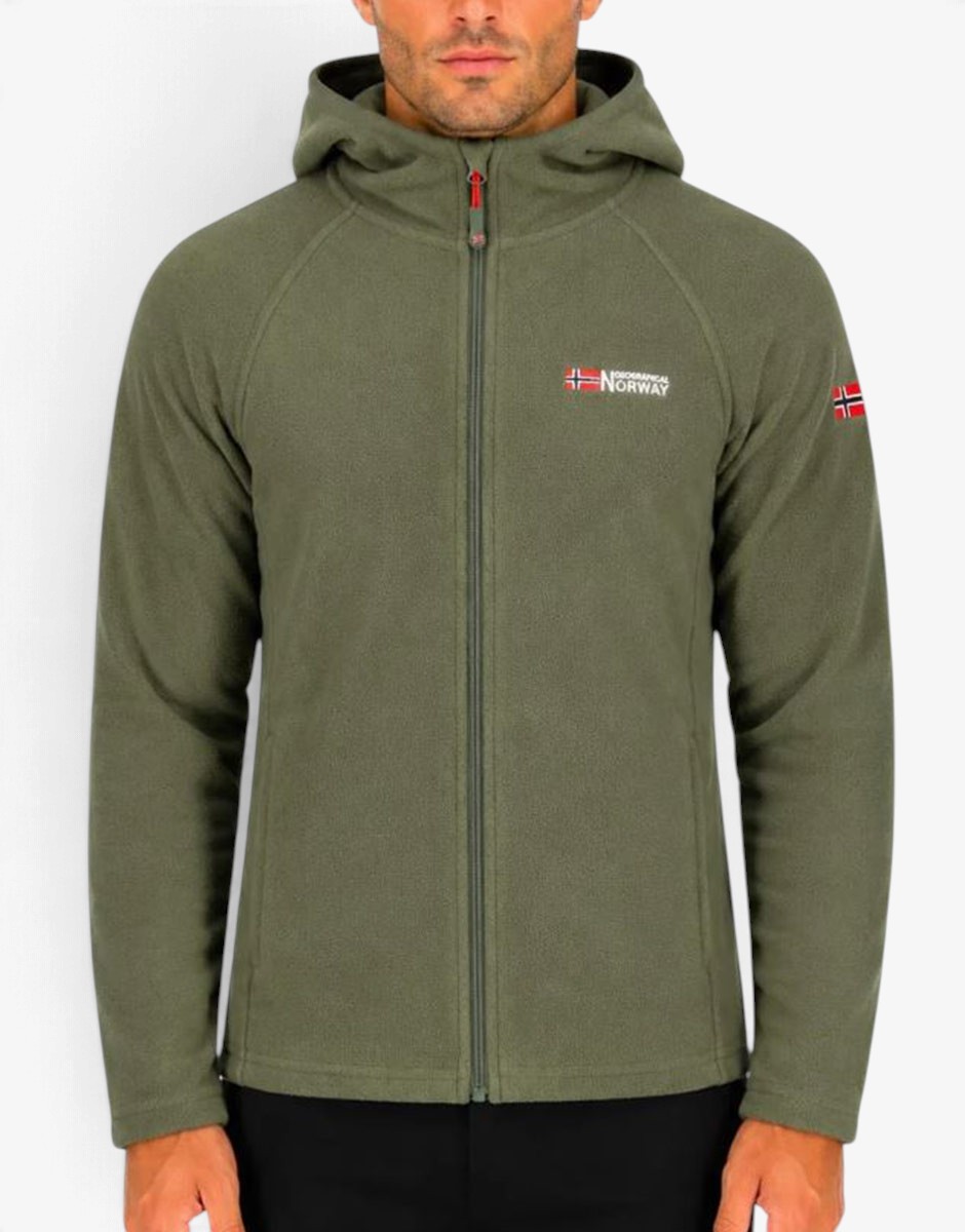 GEOGRAPHICAL NORWAY Tugood Fleece Jacket Khaki