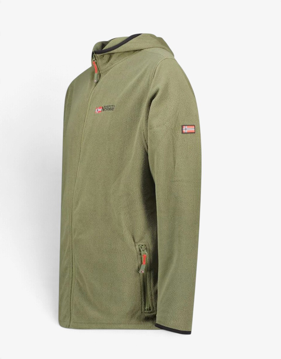 GEOGRAPHICAL NORWAY Unicia Fleece Jacket Khaki