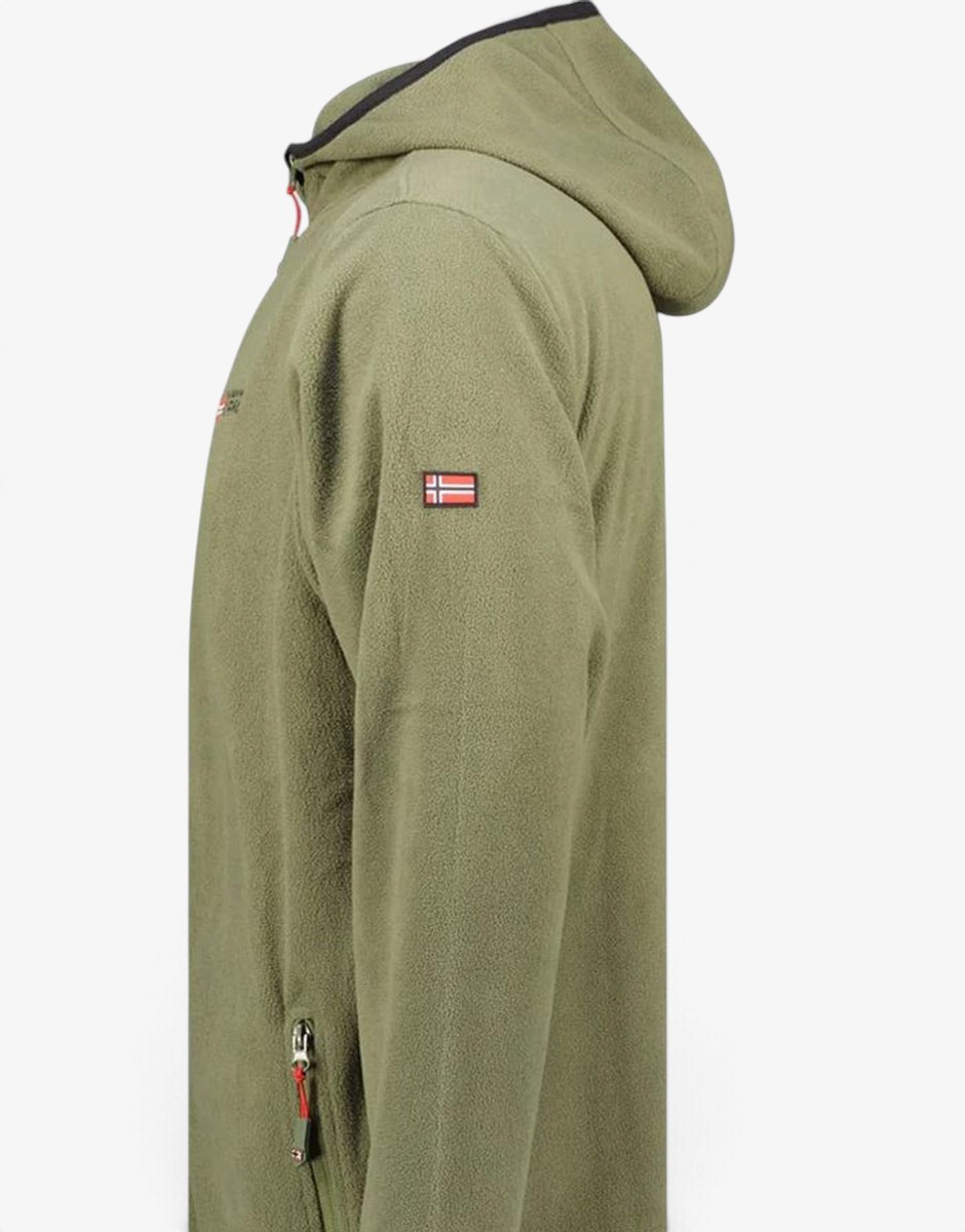 GEOGRAPHICAL NORWAY Unicia Fleece Jacket Khaki