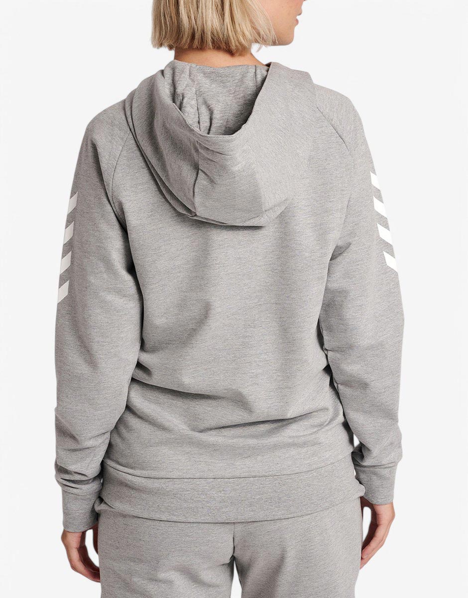 HUMMEL Go Cotton Hoodie Grey Melange W
