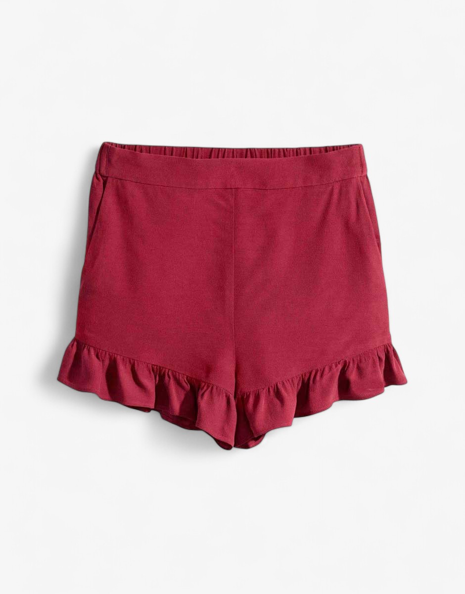 H&M Frill-Trimmed Shorts