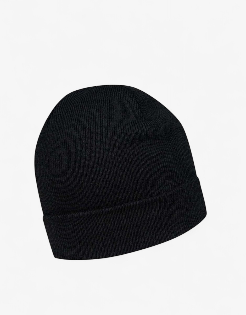 JACK WOLFSKIN Ribbed Beanie Black