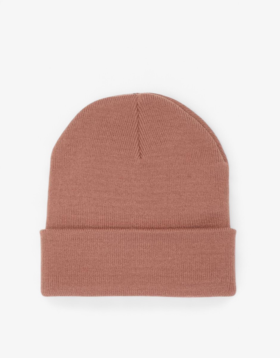 JACK WOLFSKIN Ribbed Beanie Pink