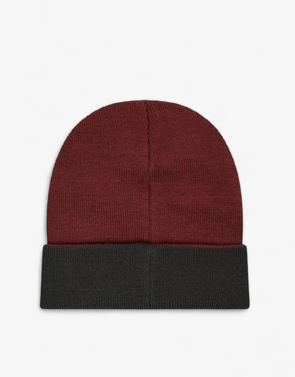 JACK WOLFSKIN Ribbed Beanie Red