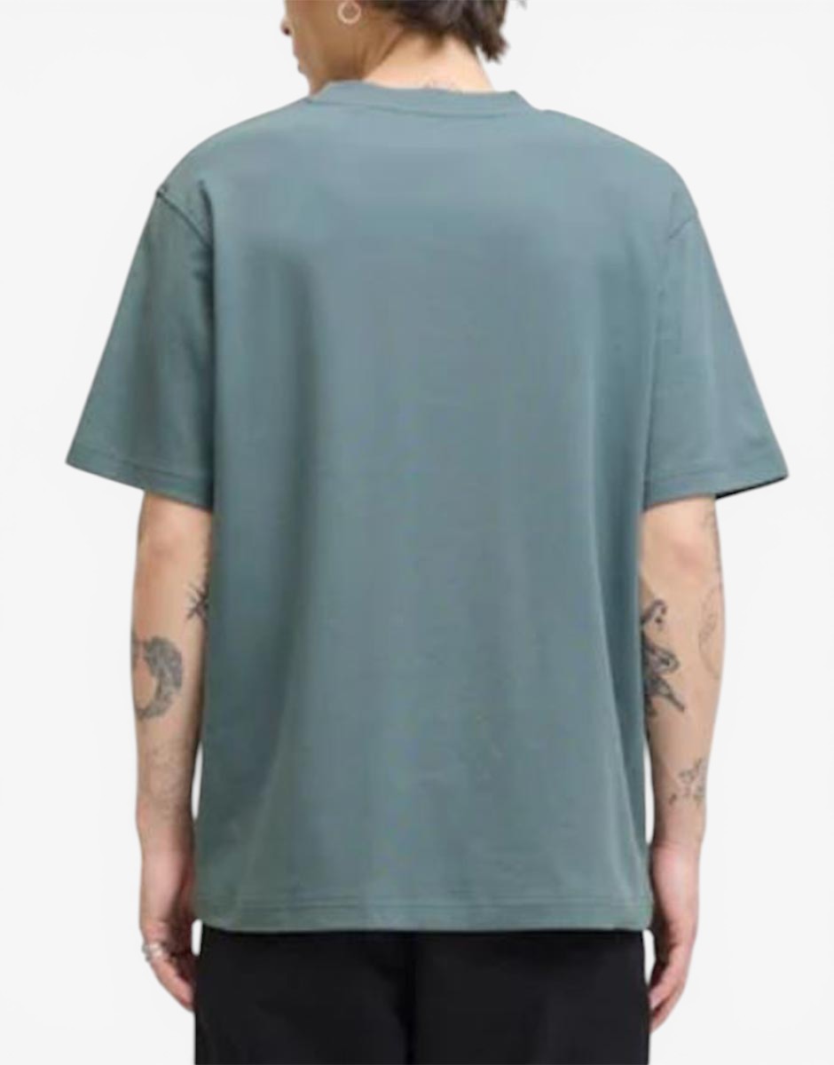 JACK&JONES Branding Ss Crew Tee Blue
