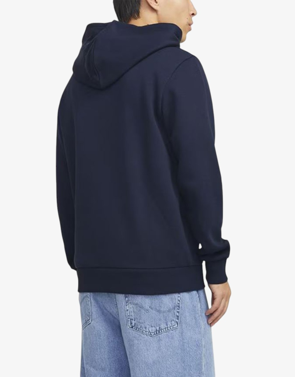JACK&JONES JJelogo Sweat Hood 2 Col 24/25 Noos Navy