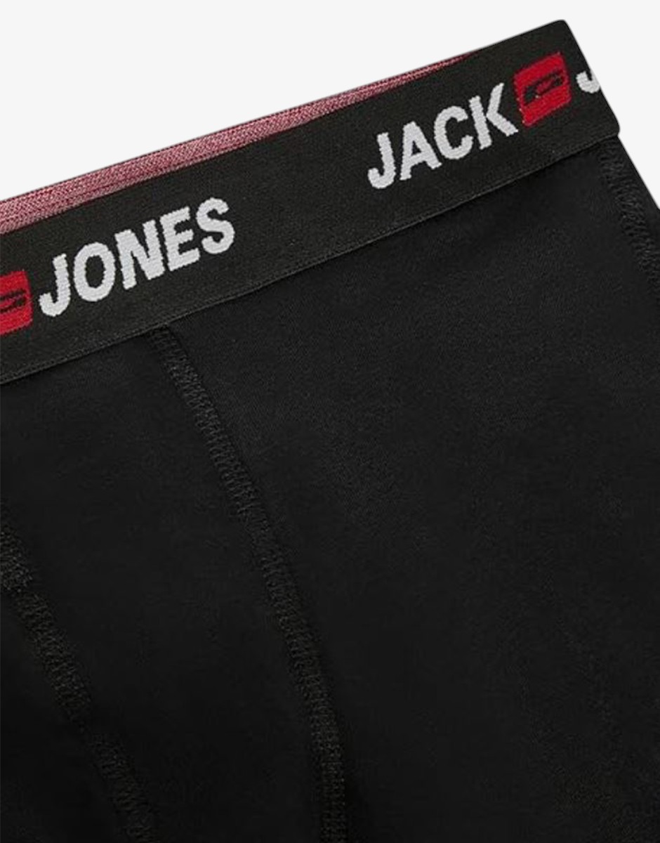 JACK&JONES Jaccorp Logo Boxer Briefs Black 6 Pack