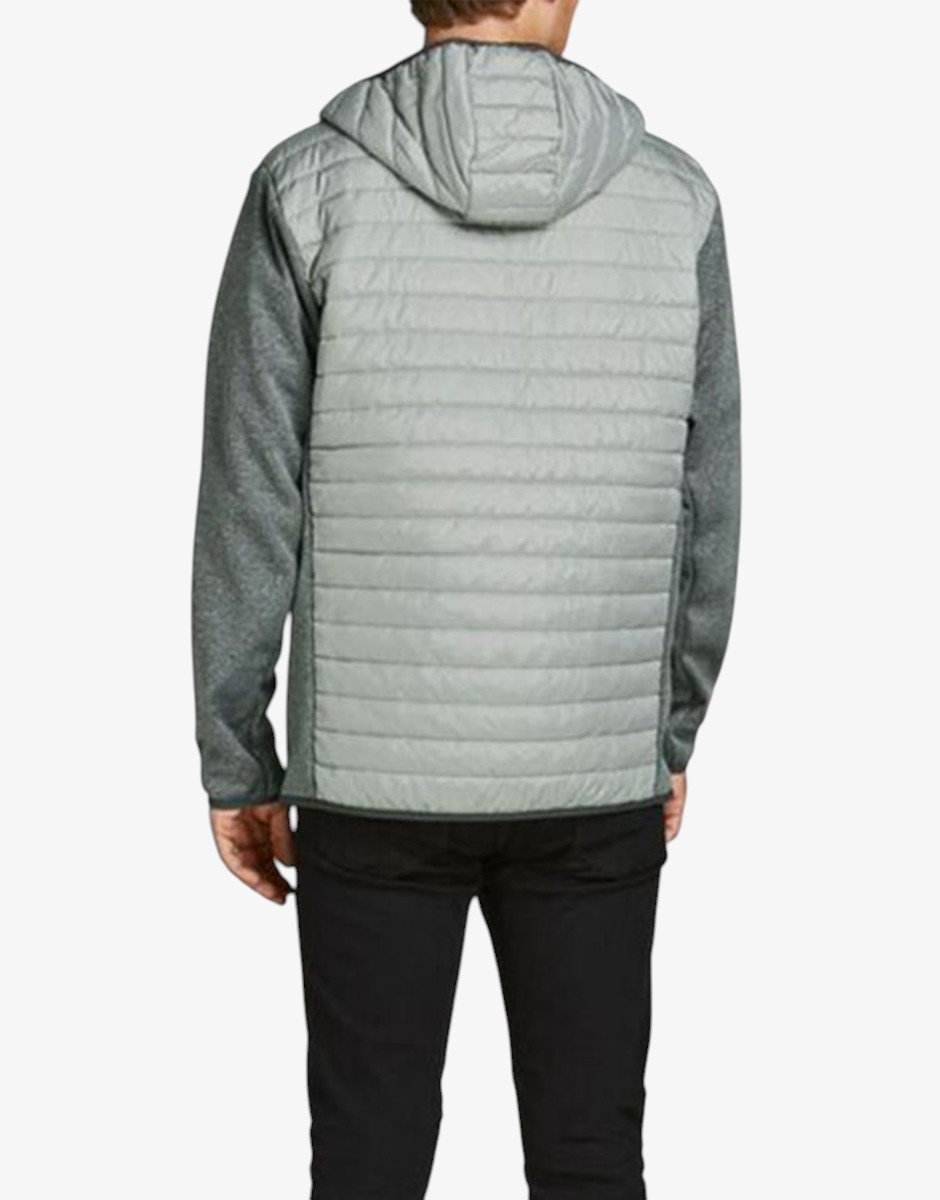 JACK&JONES Jjemulti Quilted Jacket Noos Gray