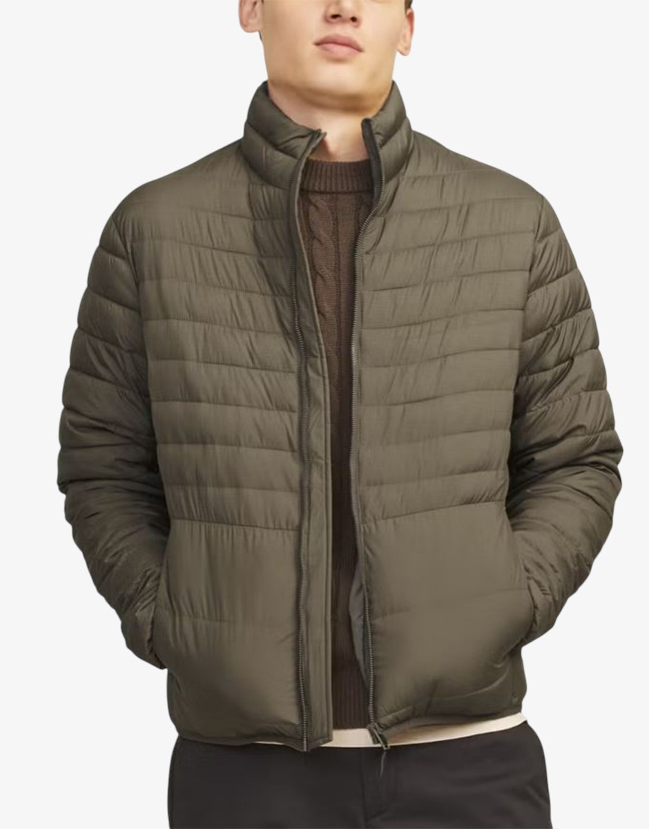 JACK&JONES Jjestate Packable Puffer Collar Noos Green