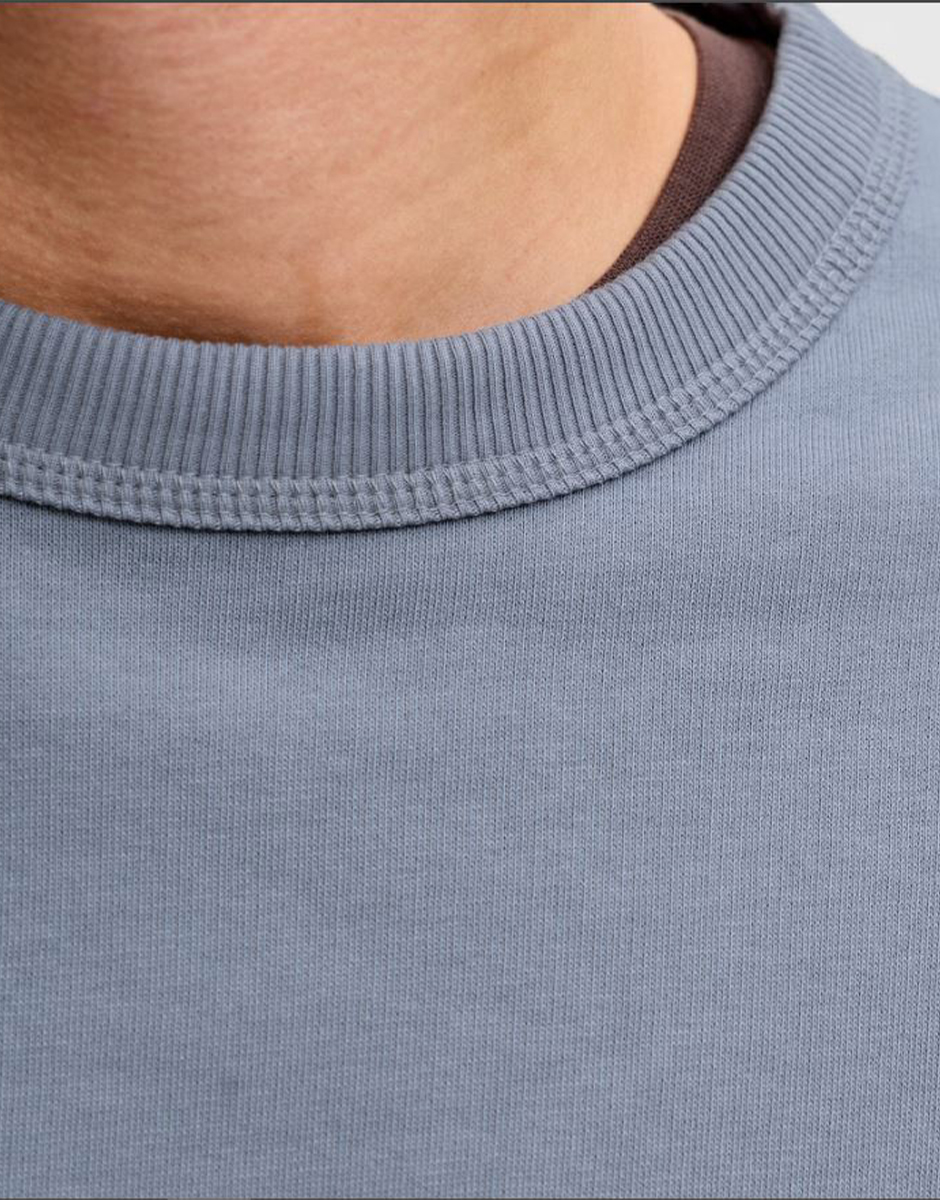 JACK&JONES Jornorrebro Emb Sweat Crew Noos Blue