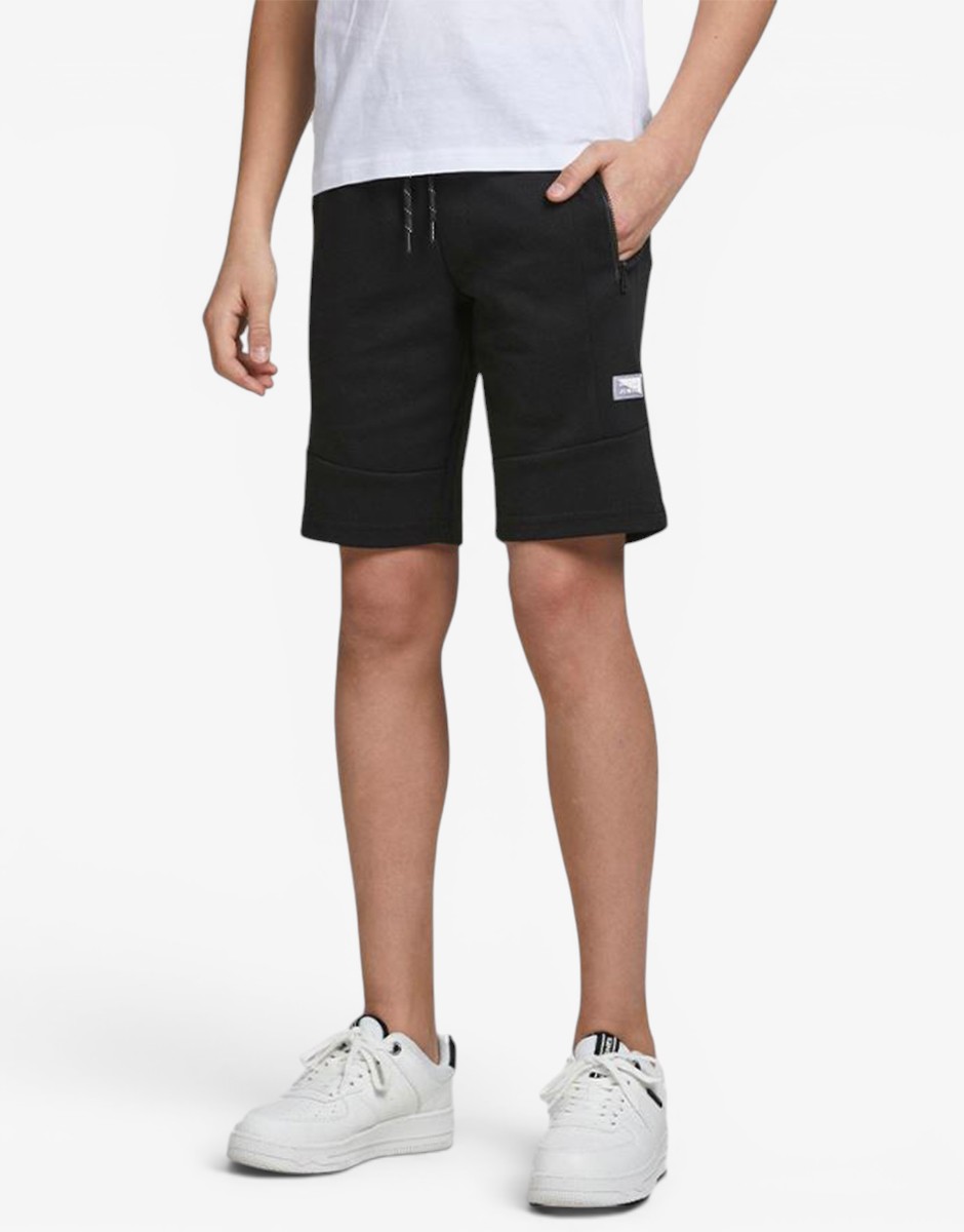 JACK&JONES Jpstair Sweat Shorts Nb Sn Jnr Black