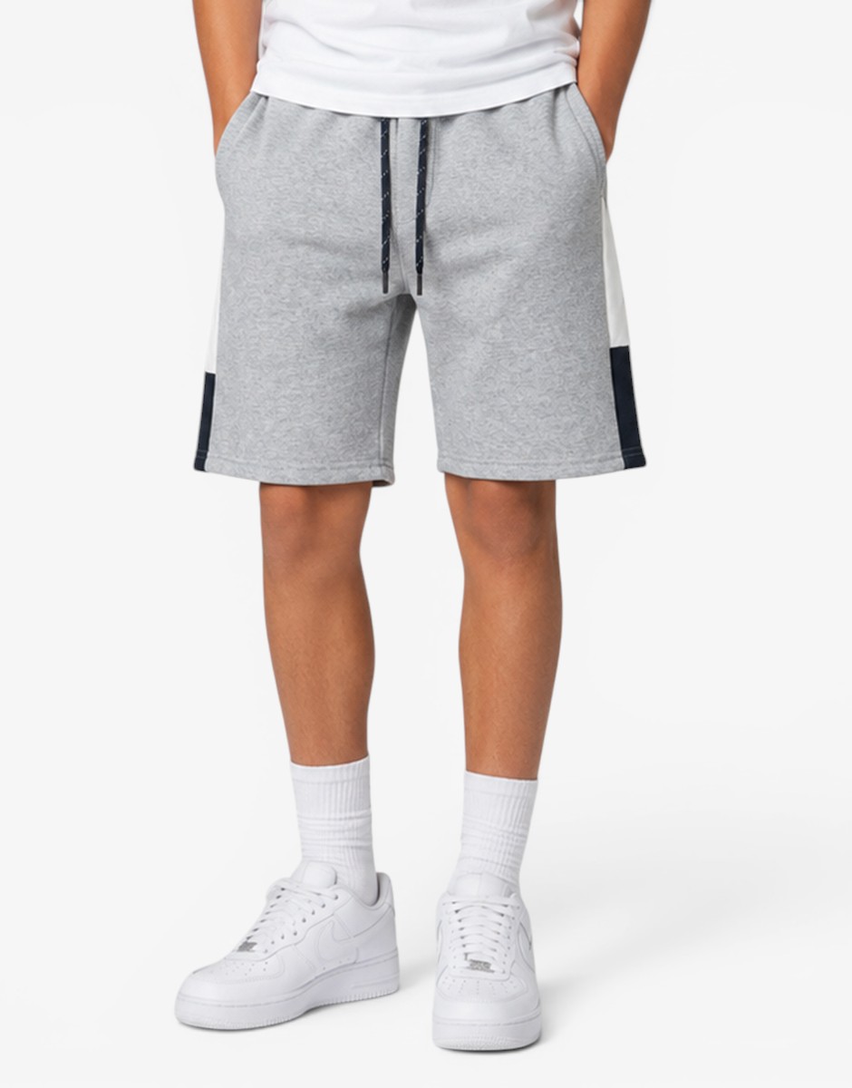 JACK&JONES Jpstlogo Blocking Sweat Shorts Vg Sn Jnr Light Grey