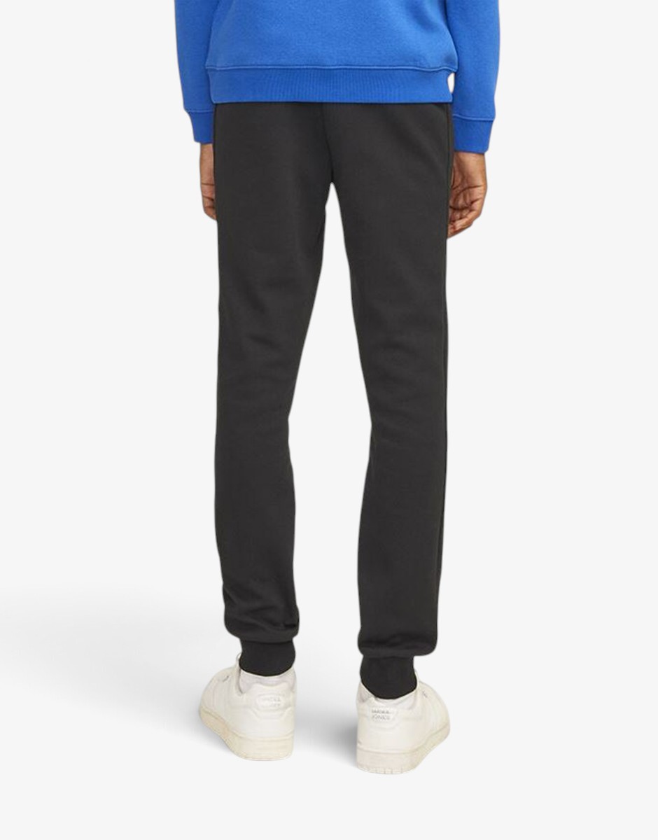 JACK&JONES Jpstwill Jjfusion Sweat PNTS NB Noos JNR Black