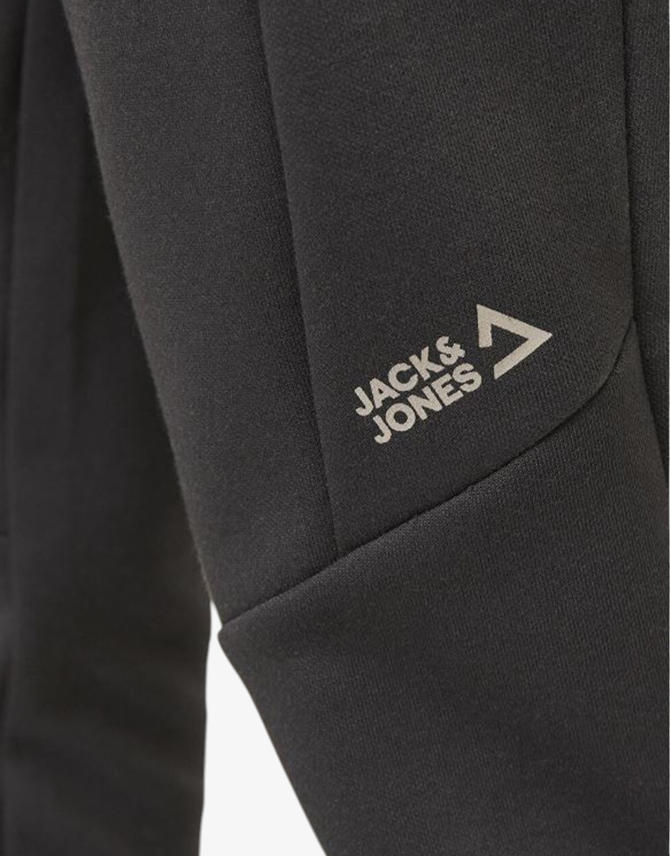 JACK&JONES Jpstwill Jjfusion Sweat PNTS NB Noos JNR Black