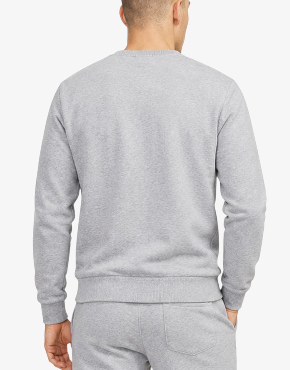 JACK&JONES Jrebnewyork Sweat Crew Neck Sn Light Grey Melange