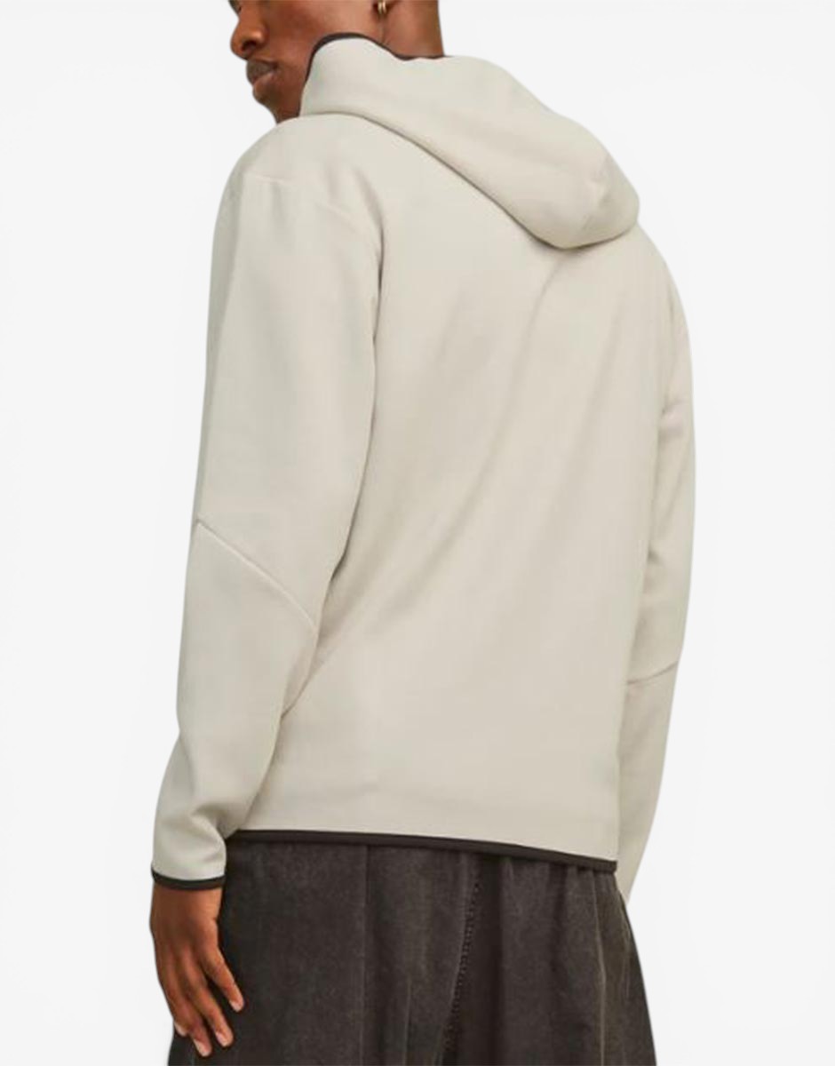 JACK&JONES Sweat Zip Hoodie Beige