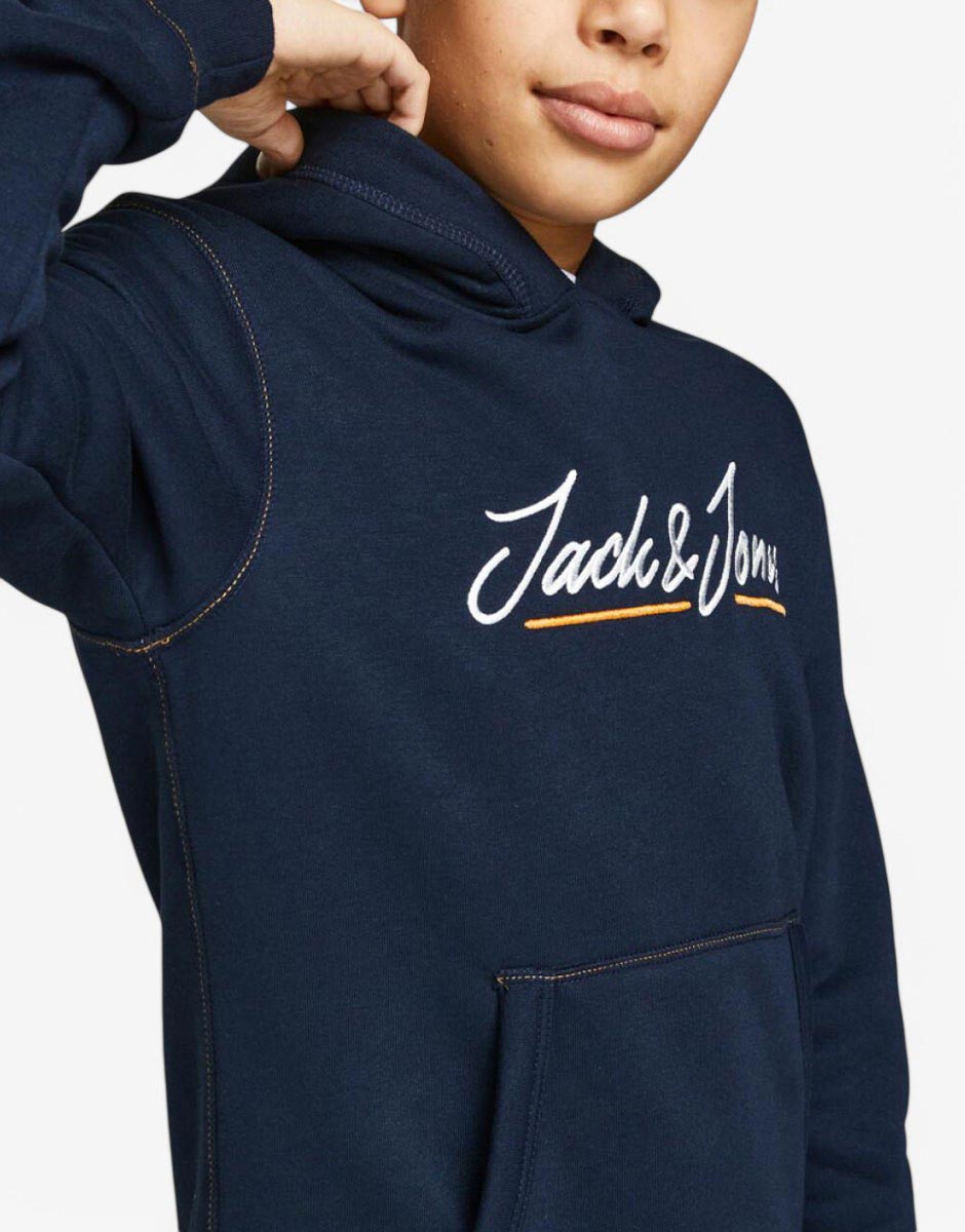 JACK&JONES Tons Upscale Hoodie Navy