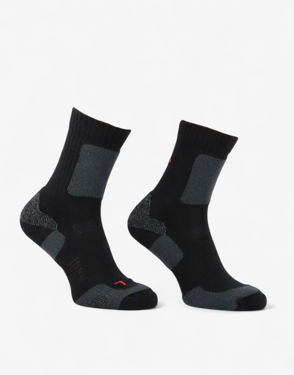 NEW BALANCE 1-Pair DriRelease Supportive Cushioning Sokcs Black/Grey