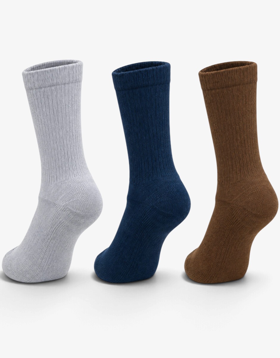 NIKE 3-Pack Everyday Plus Cushioned Socks Multicolor