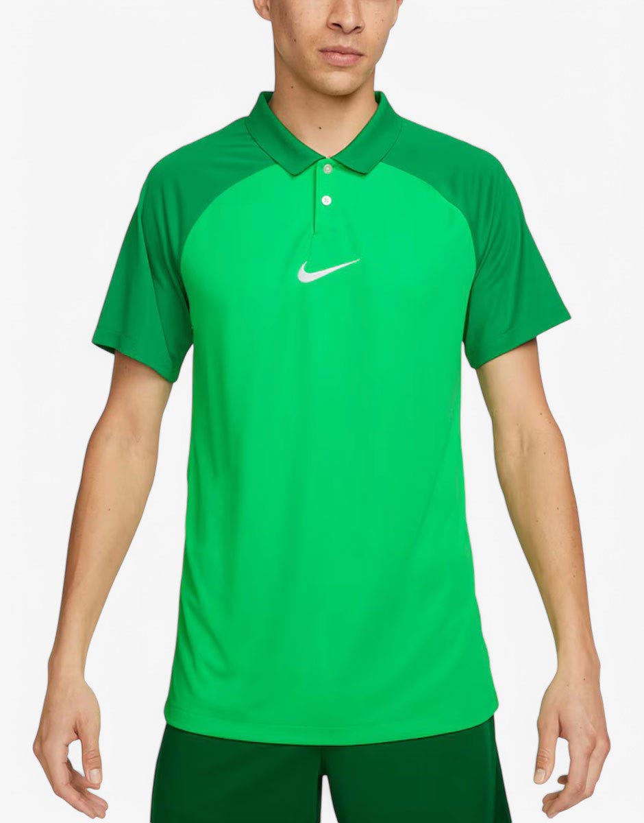 NIKE Academy Pro Short Sleeve Polo Green