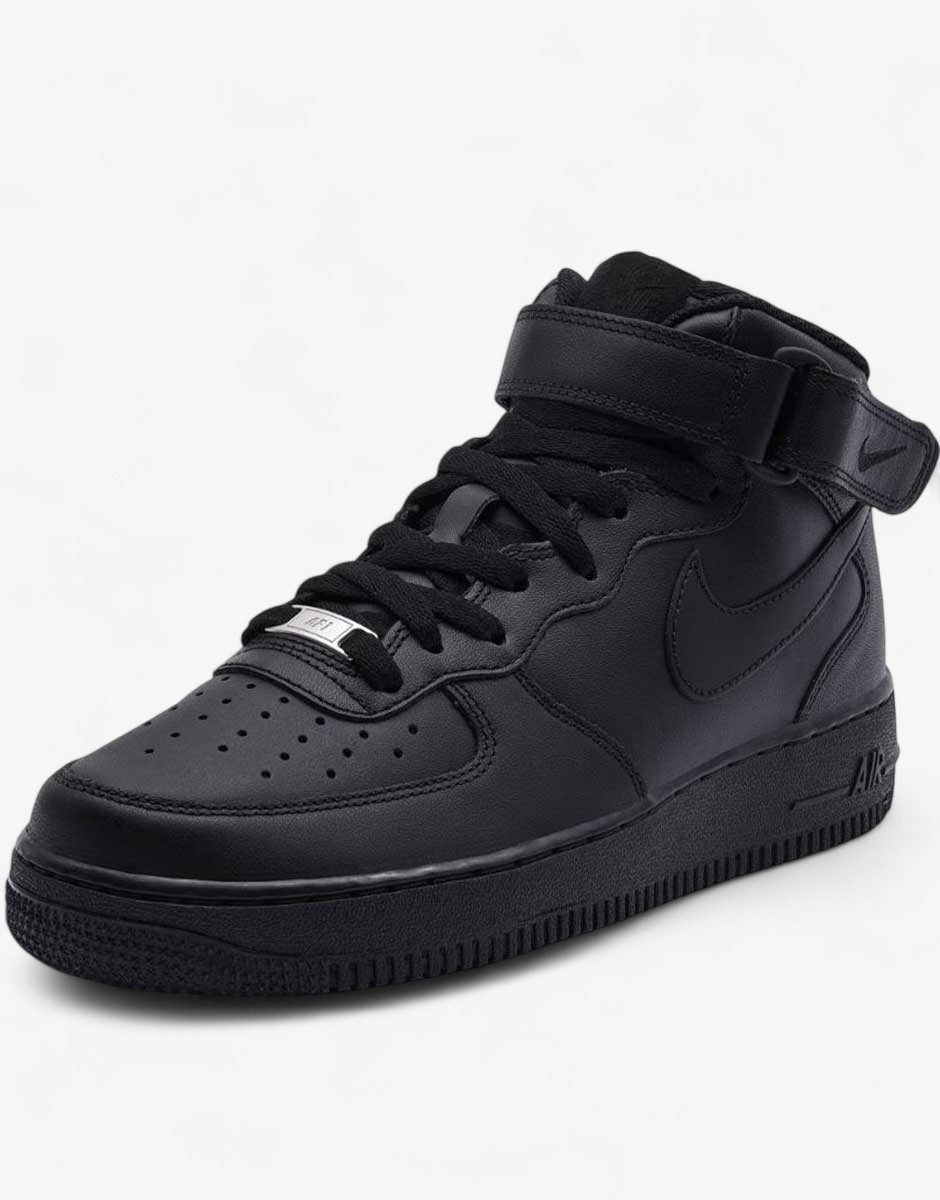 NIKE Air Force 1 Mid Shoes Black