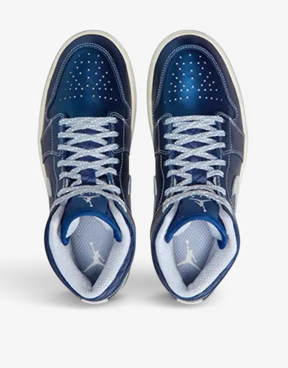 NIKE Air Jordan 1 Mid SE Blue / White