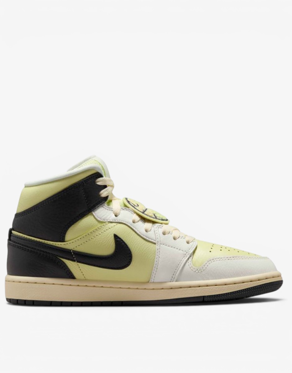 NIKE Air Jordan 1 Mid SE White / Yellow