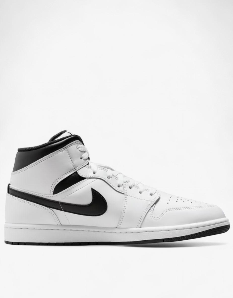 NIKE Air Jordan 1 Mid Shoes White