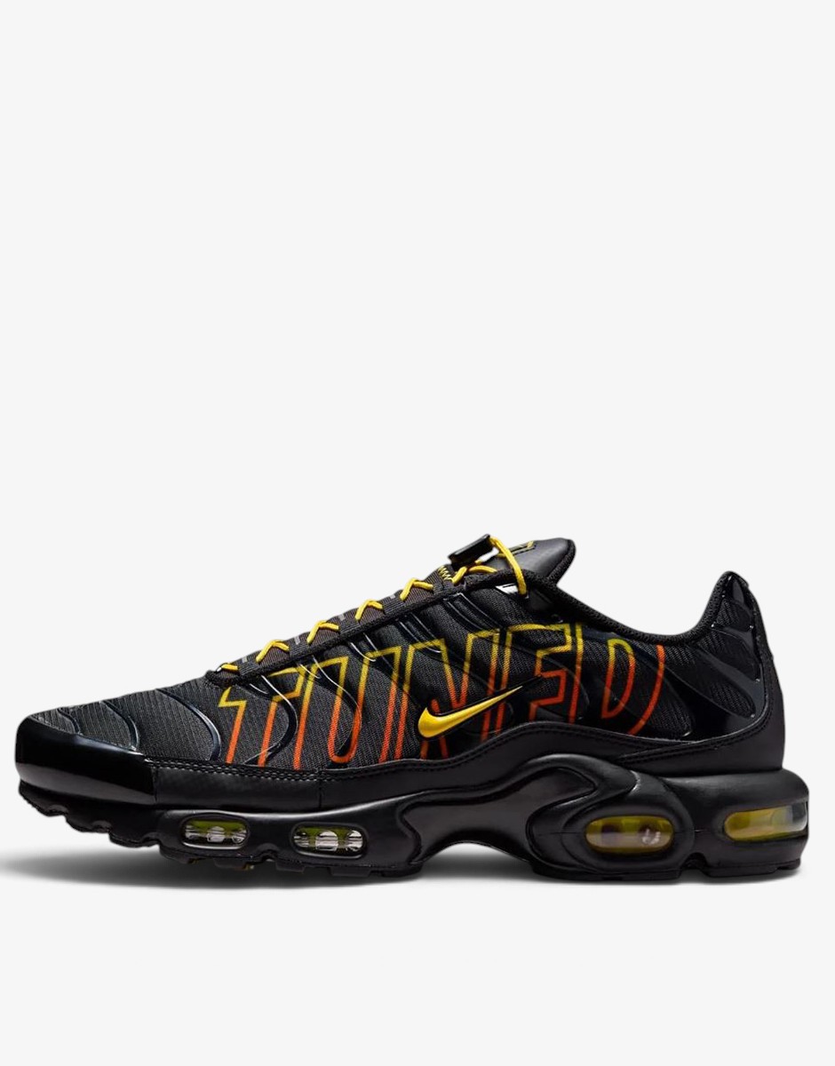 NIKE Air Max Plus Tuned Sunrise Black/Grange