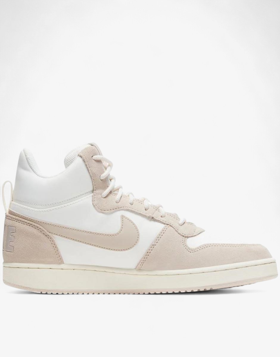 NIKE Court Borough Mid Premium Shoes White/Beige