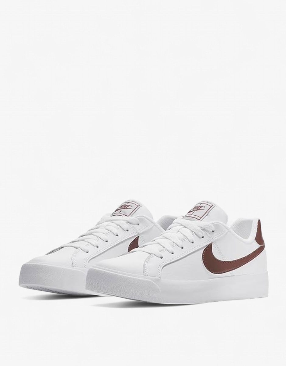 NIKE Court Royale Ac Shoes White/Mauve