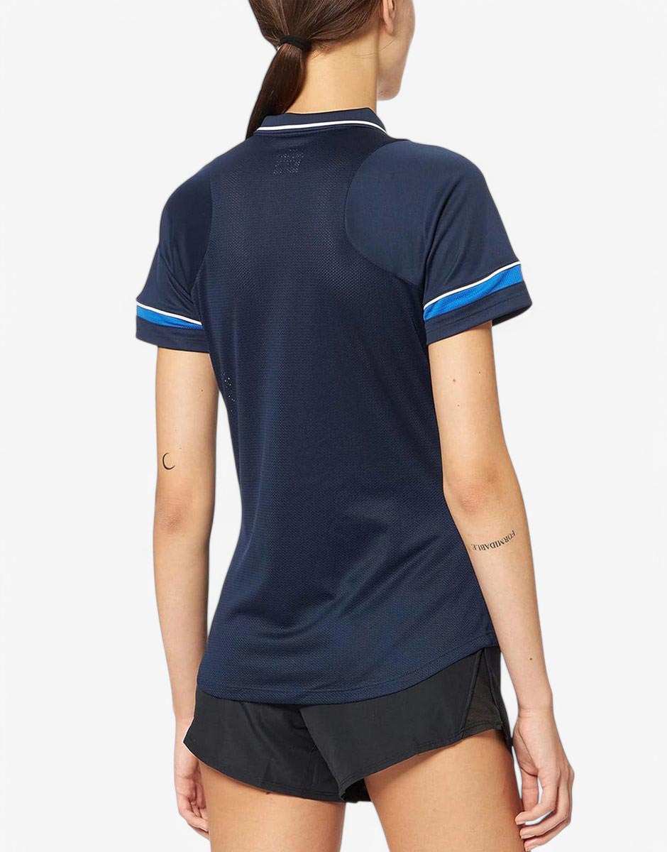 NIKE Dri-Fit Academy 21 Short Sleeve Polo Navy