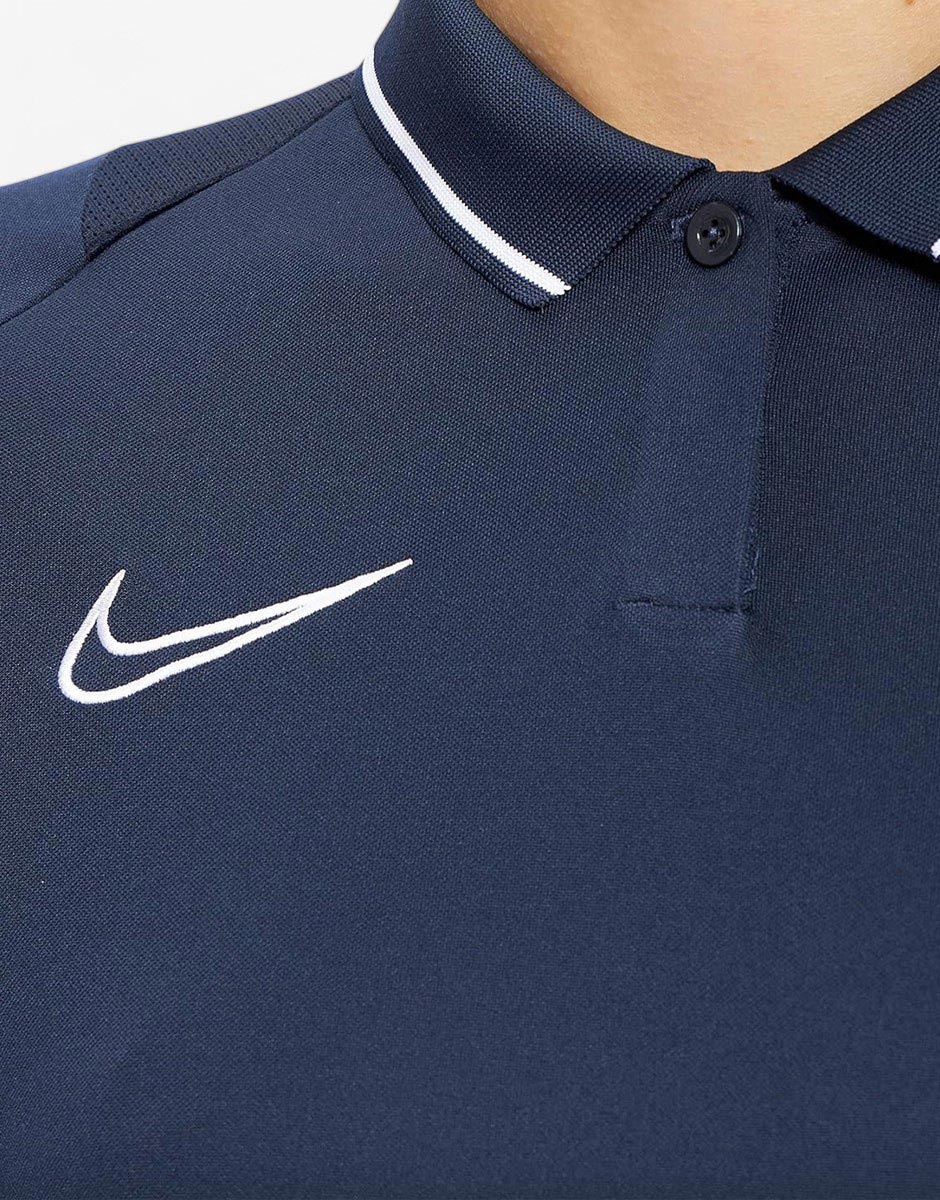 NIKE Dri-Fit Academy 21 Short Sleeve Polo Navy