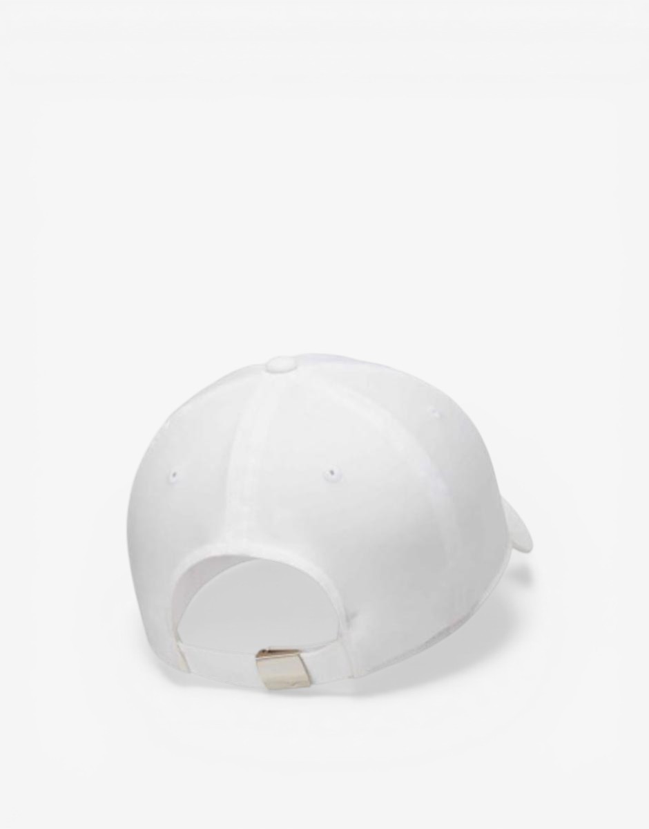 NIKE Dri-Fit Club Metal-Logo Cap White