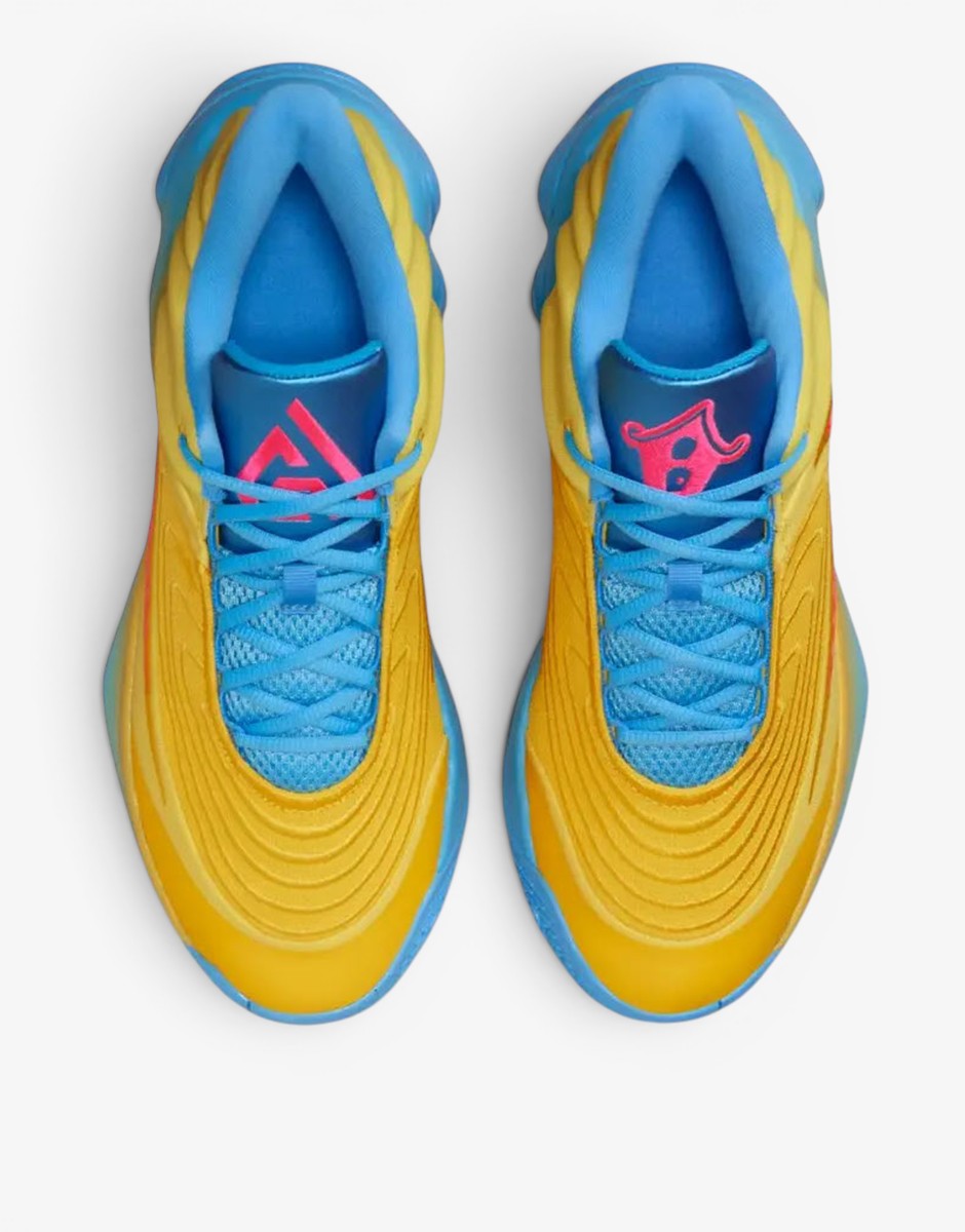 NIKE Giannis Immortality 4 Lightening Yellow / Blue
