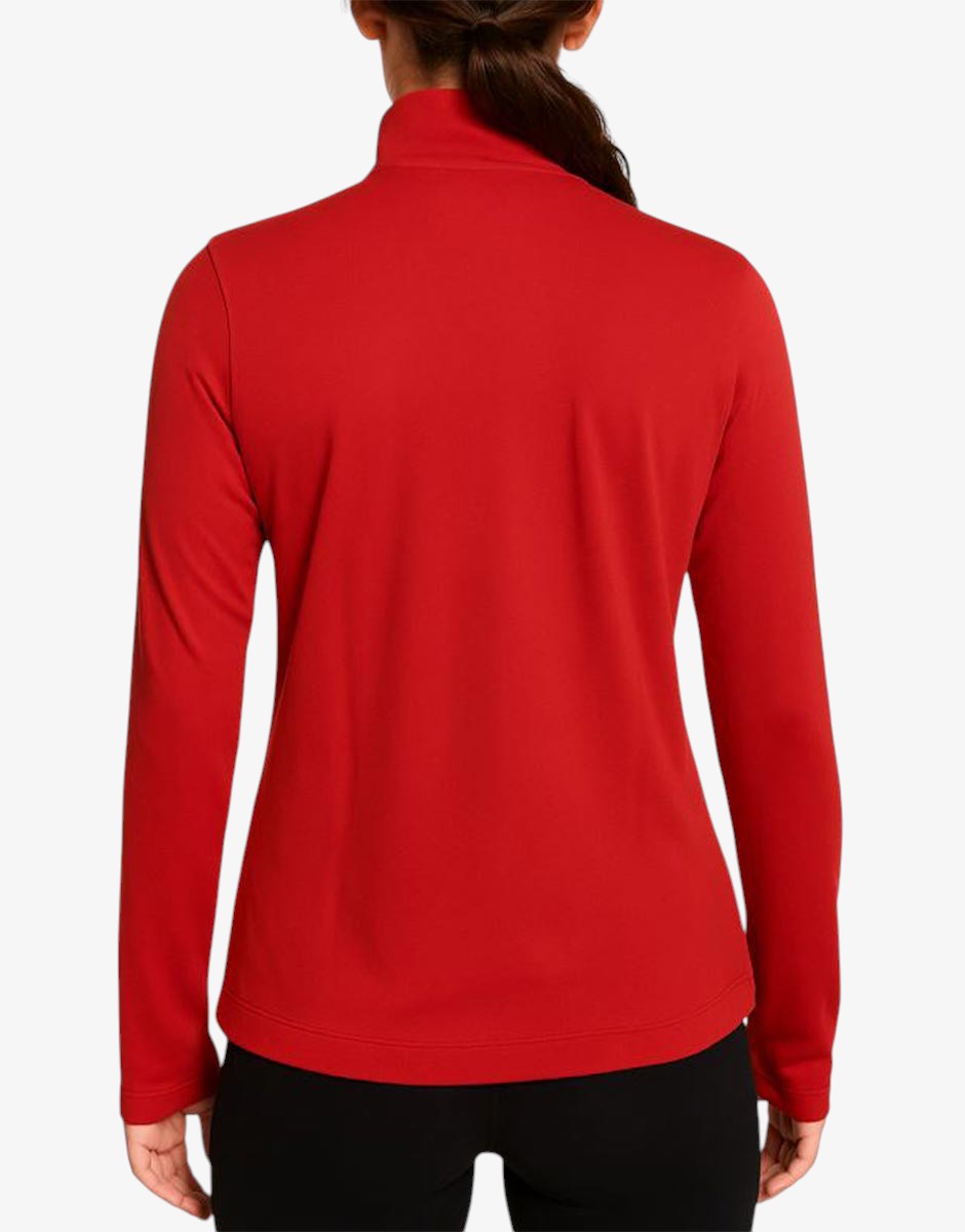 NIKE Jordan Dri-fit 1/4 Zip Top Red
