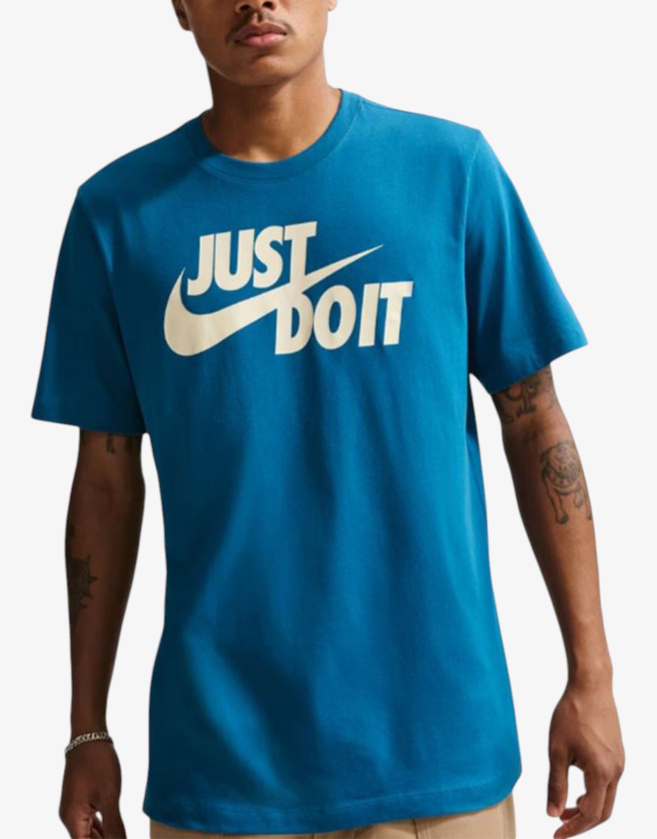 NIKE Just Do It Tee Court Blue