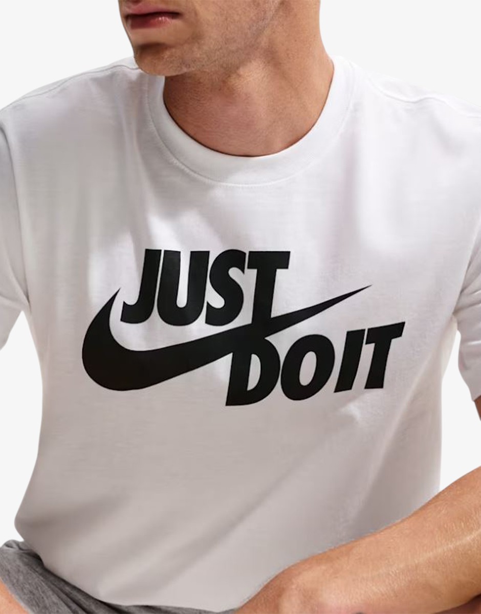 NIKE Just Do It Tee White / Black