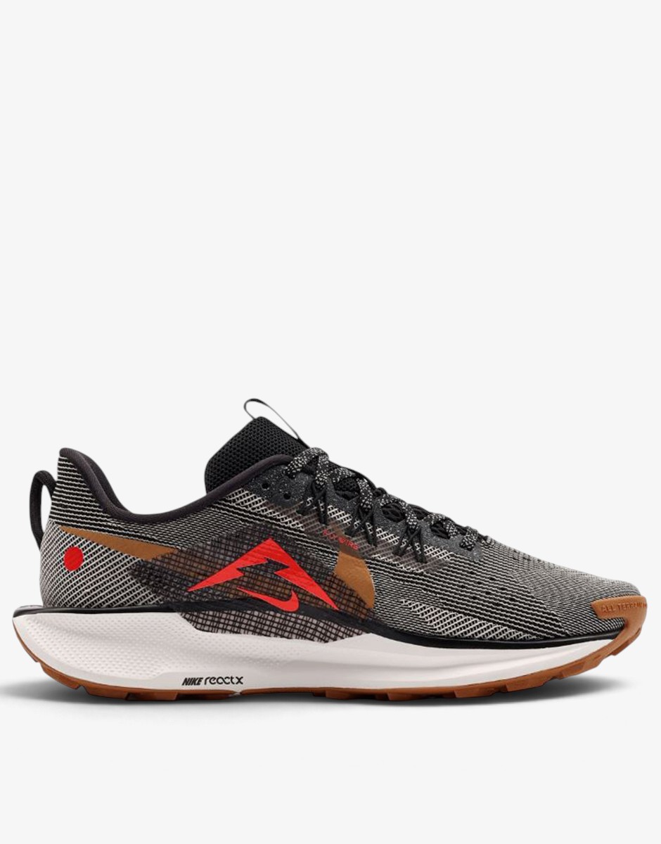 NIKE ReactX Pegasus Trail 5 Black/Gray