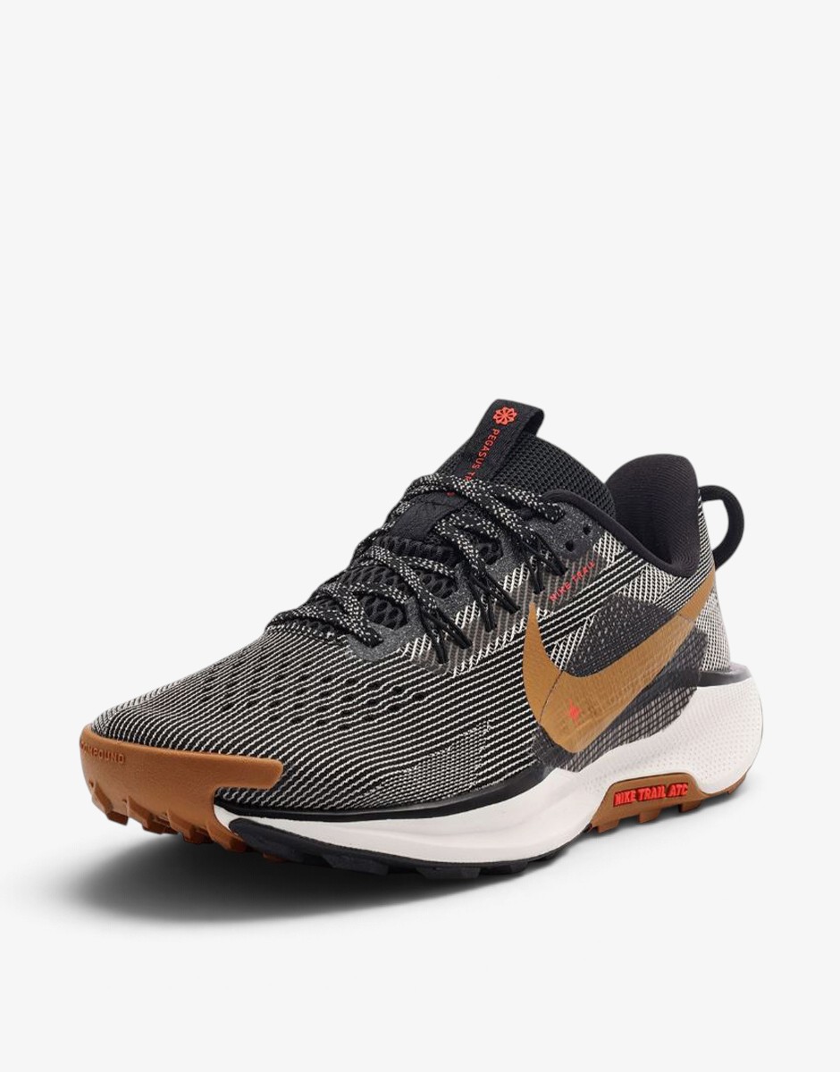 NIKE ReactX Pegasus Trail 5 Black/Gray
