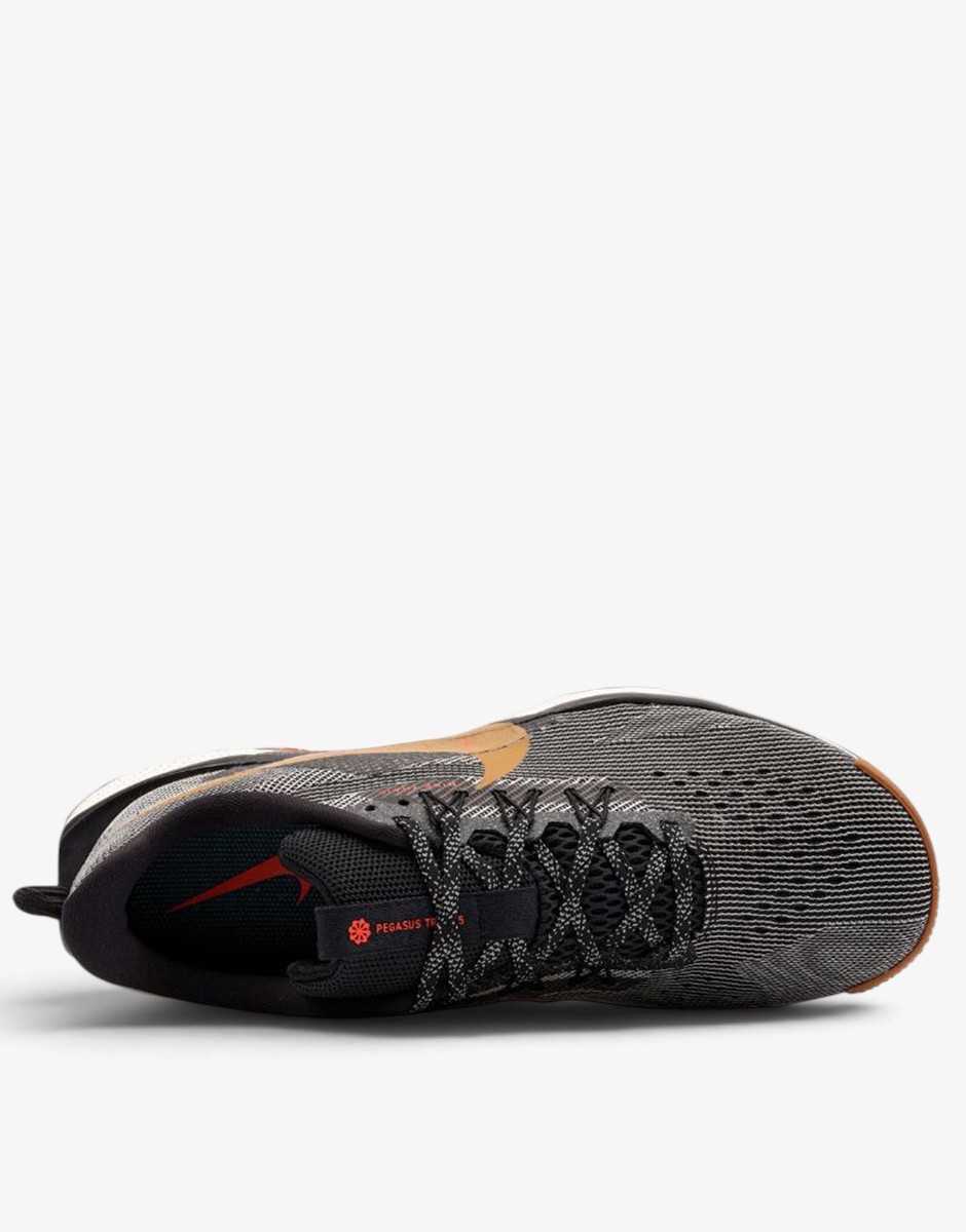 NIKE ReactX Pegasus Trail 5 Black/Gray