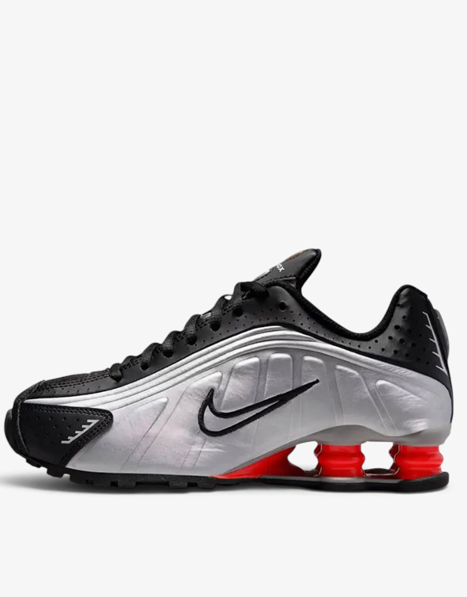 NIKE Shox R4 GS Metallic Silver