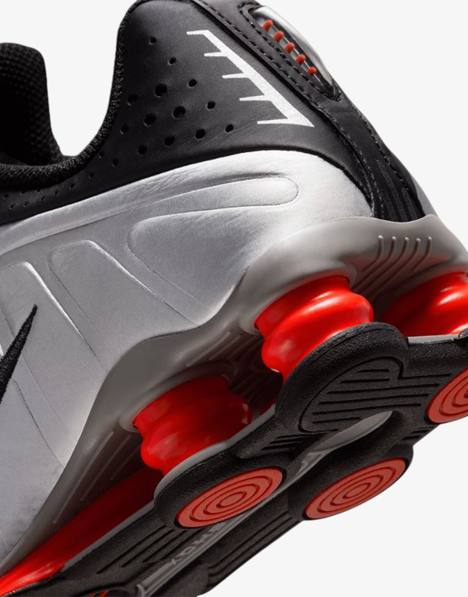 NIKE Shox R4 GS Metallic Silver