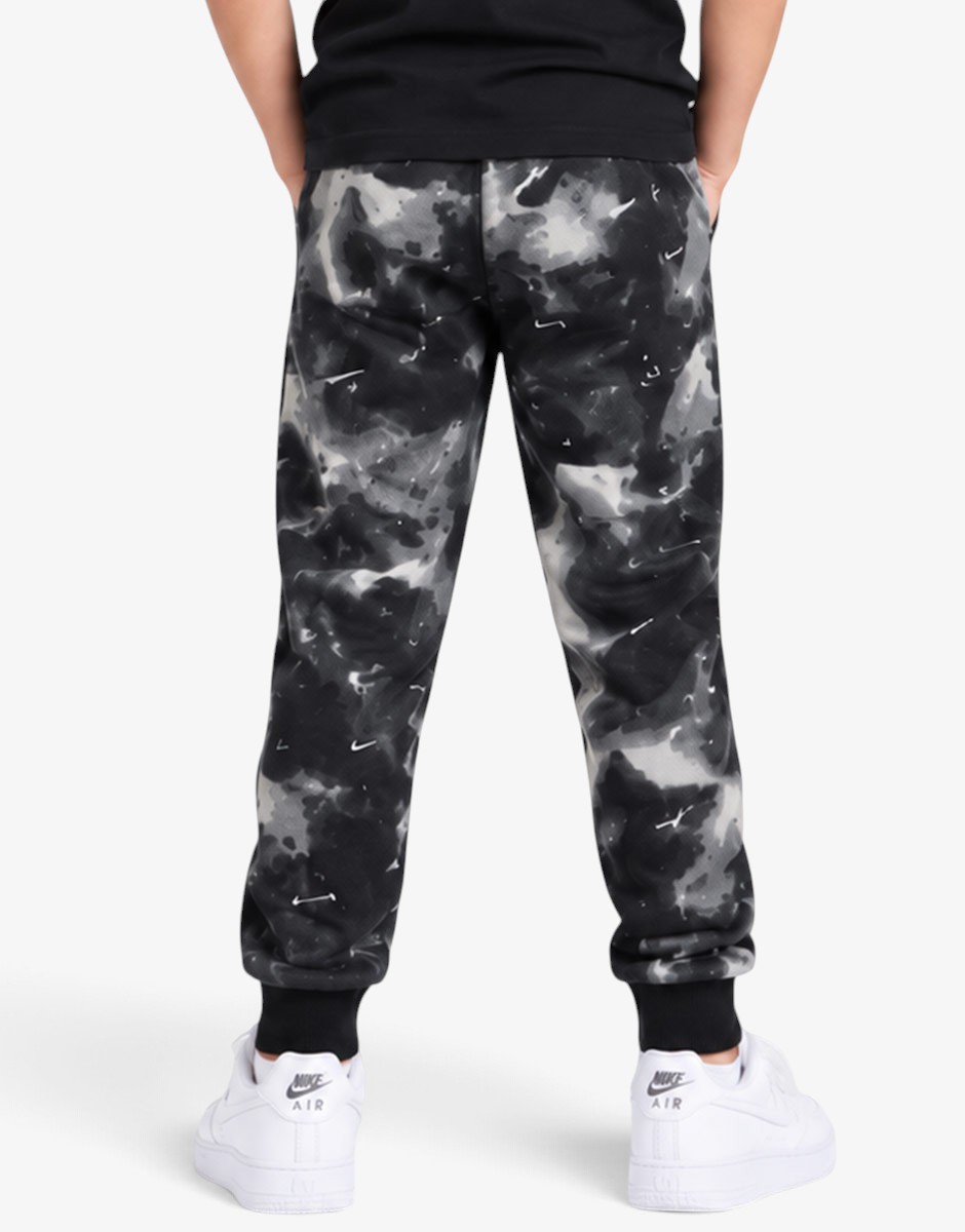 NIKE Sportswear Pants Black/White