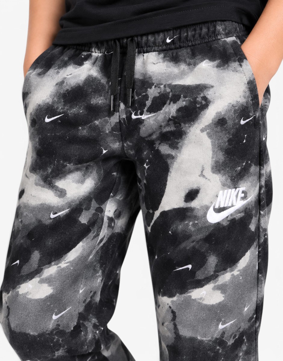 NIKE Sportswear Pants Black/White
