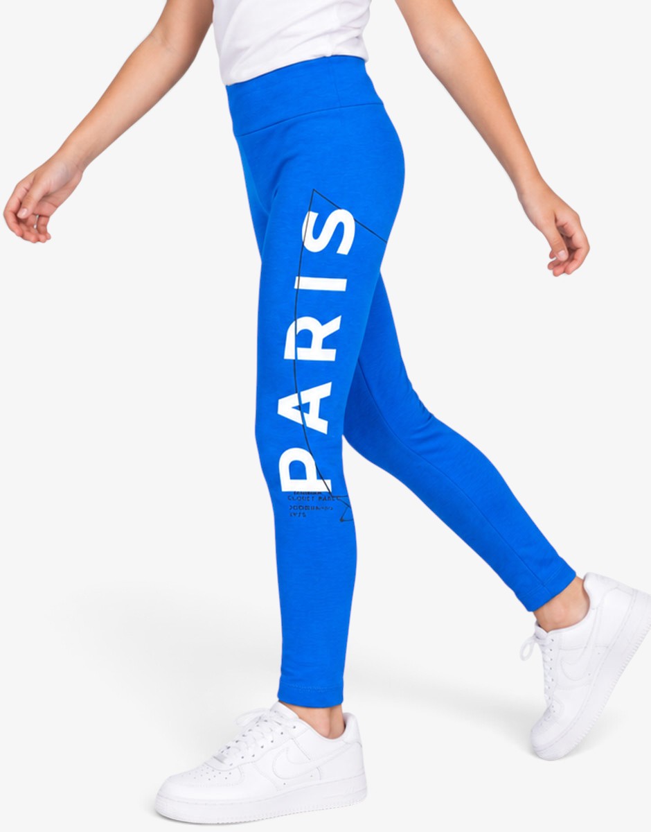 NIKE x Jordan PSG High Waisted Leggings Blue