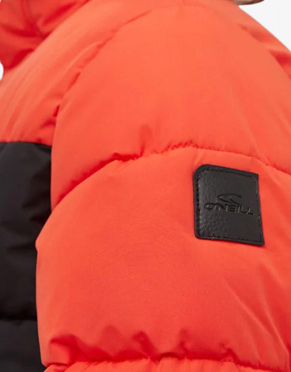 ONEILL Charged Puffer Jacket Black/Red